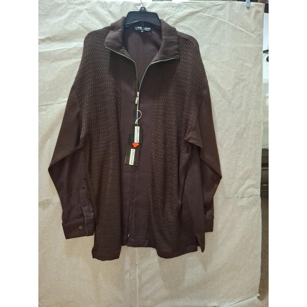 SILVER SILK  Classic 4028200 Men's Brown Sweater Size 2X NEW